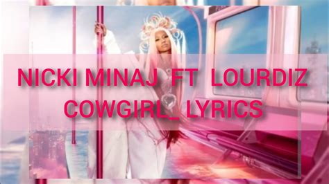 cowgirl nicki minaj lyrics